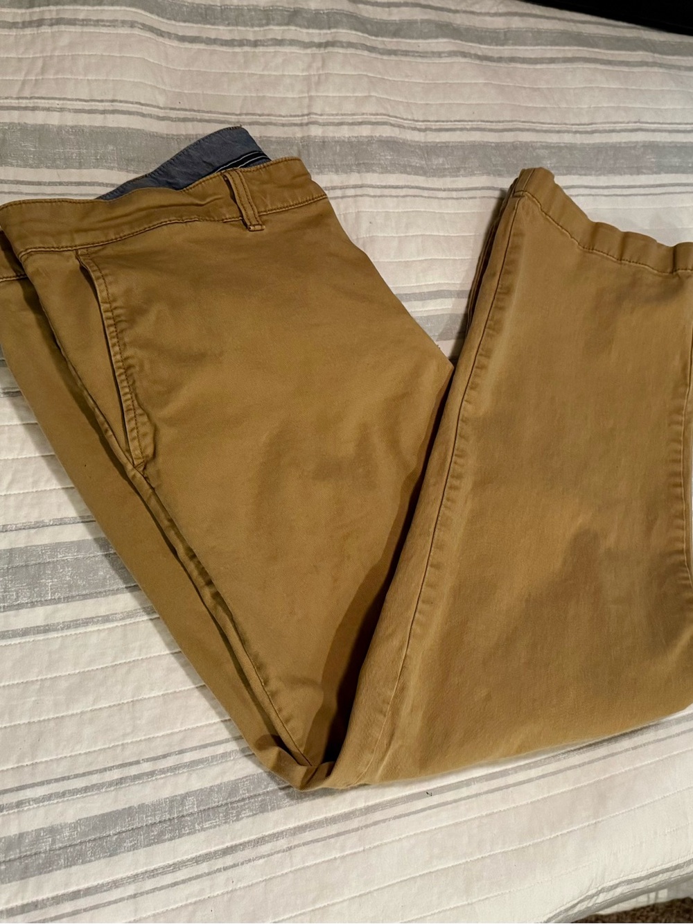 L.L. Bean Men's Tan Chino Pants